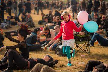 Photo d'ambiance au Hellfest